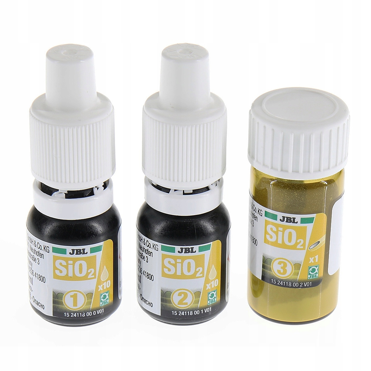 Levně Jbl Test Pro SiO2 Na Obsah Křemičitanů V Sladkovodním Akváriu