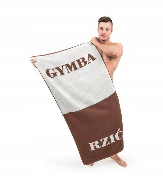

Ręcznik Gymba Rzić śmieszny faceta męża