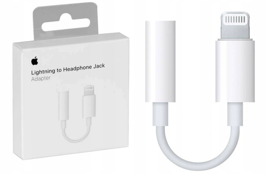 

Oryginalny Adapter Jack Słuchawki Apple Iphone