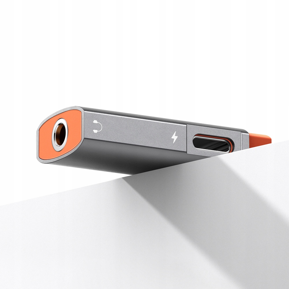 Adapter DAC Lightning - Audio Mini Jack 3.5mm + Zasilanie 2.4A iPhone iPad Informacje o bezpieczeństwie CE