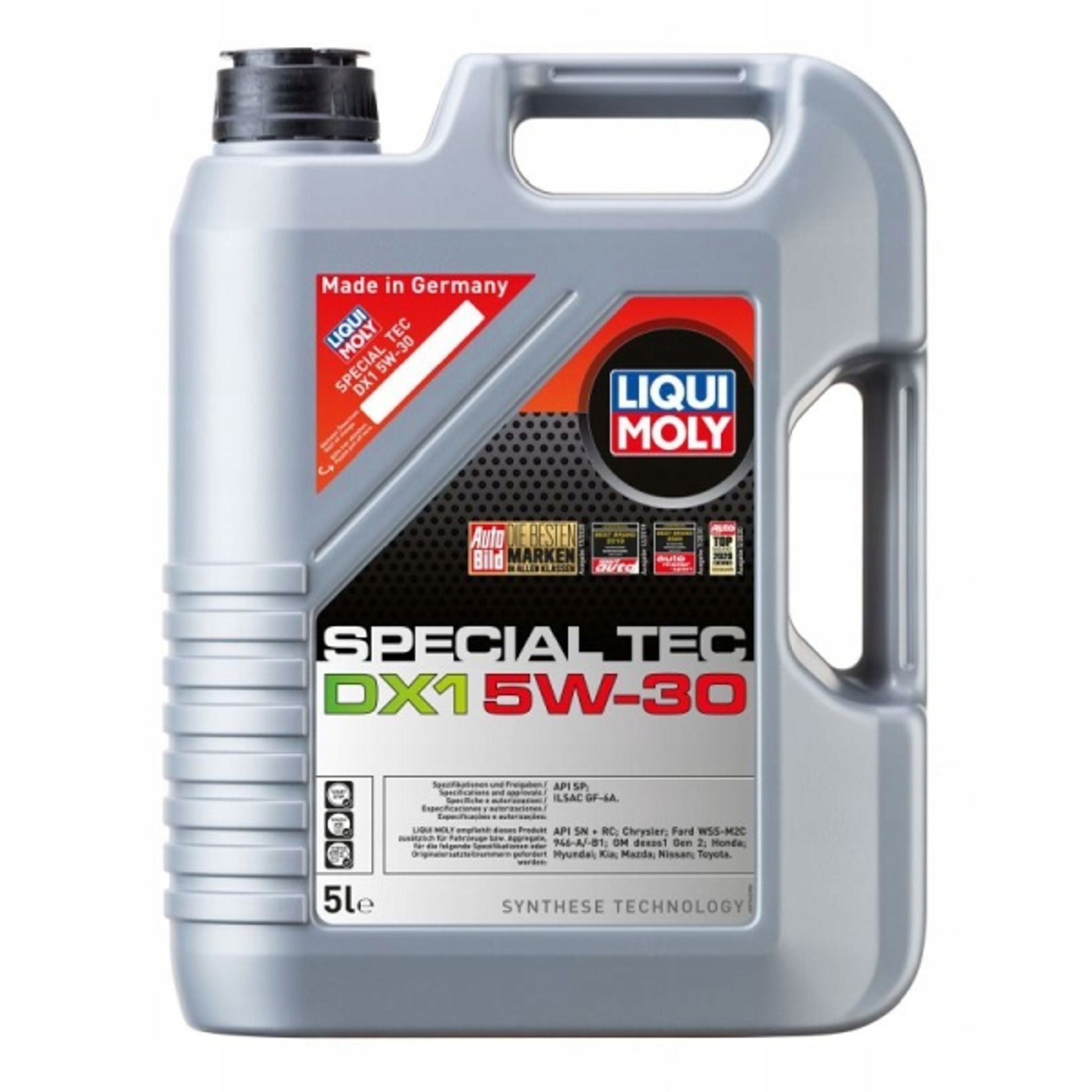 Olej liqui moly 5v30 5 l special tec dx1 sn+rc dexos1 gen Liqui Moly 209