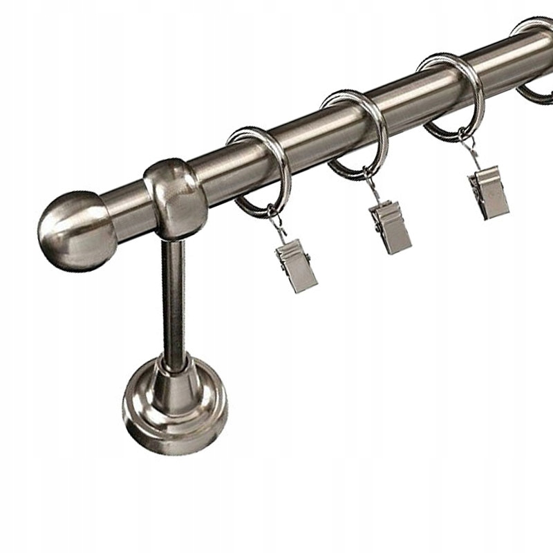 

Karnisz do mieszkania na firankę 120 cm 19 mm