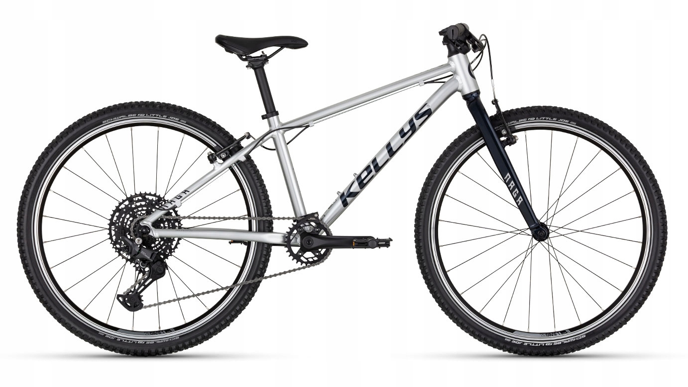 Rower dziecięcy Kellys Naga Air 90 (26'') Chrome Grey