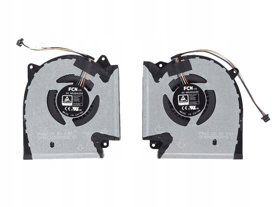 Wentylatory Do Asus Rog Strix G513 G513QR G533Q G713 G713QR G733 Cpu+gpu 5V