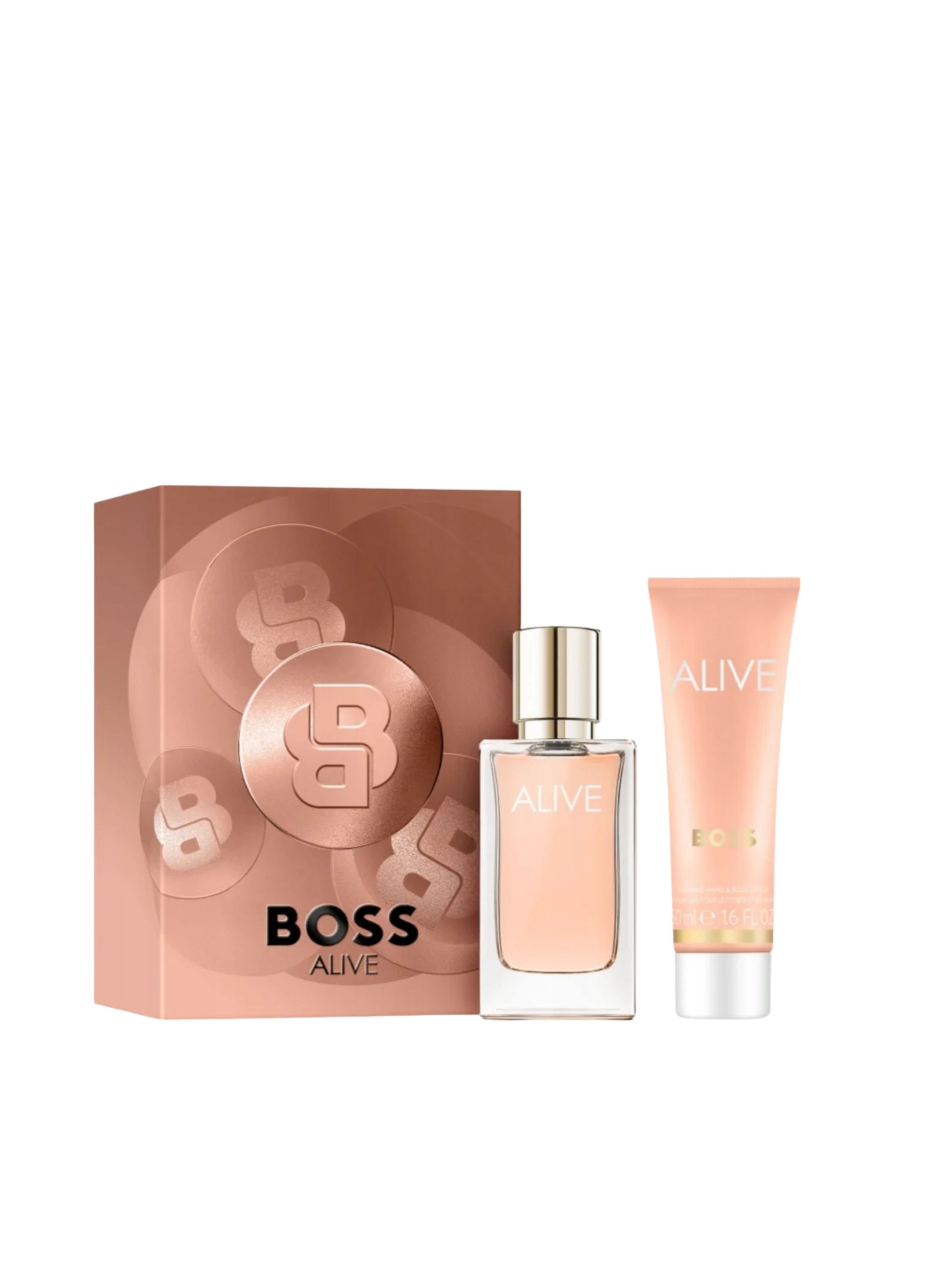 Boss, Boss Alive, zestaw:woda perfumowana, balsam do ciała
