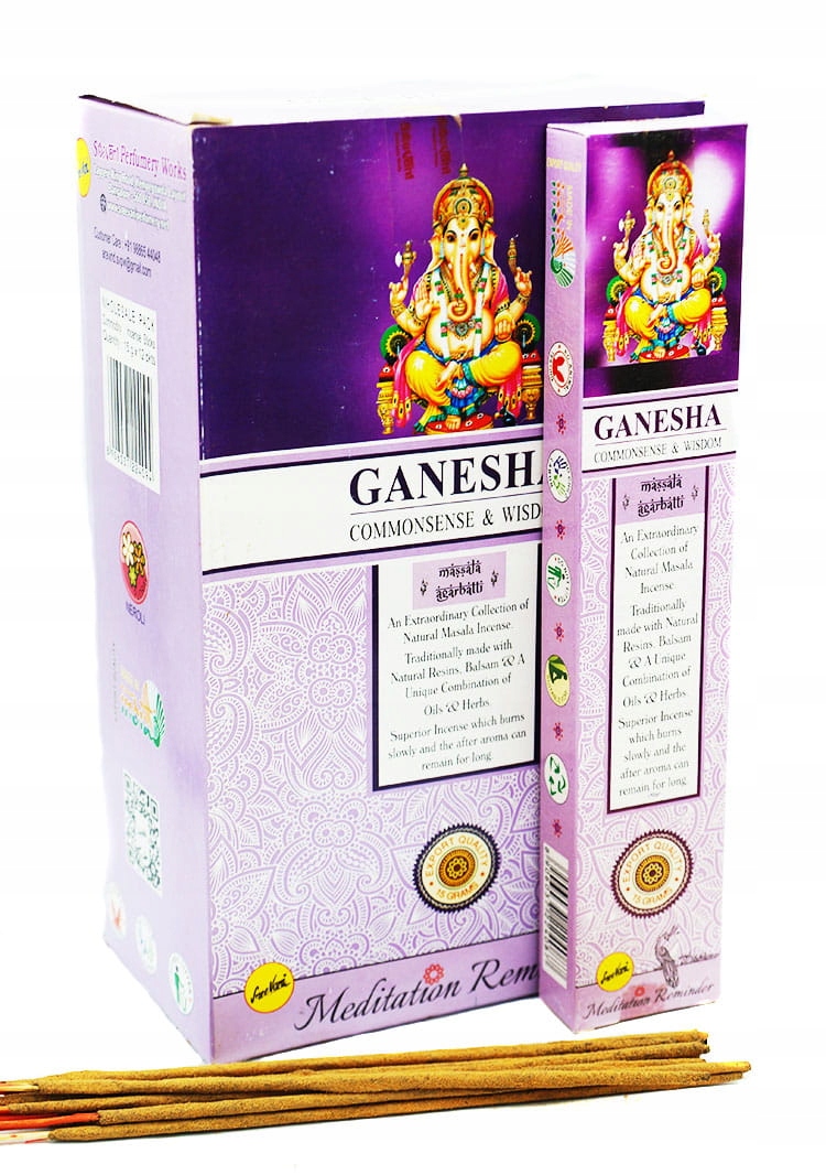 KADZIDŁA NATURALNE SREE VANI MASALA GANESHA 15G Kod producenta SREE VANI MASALA