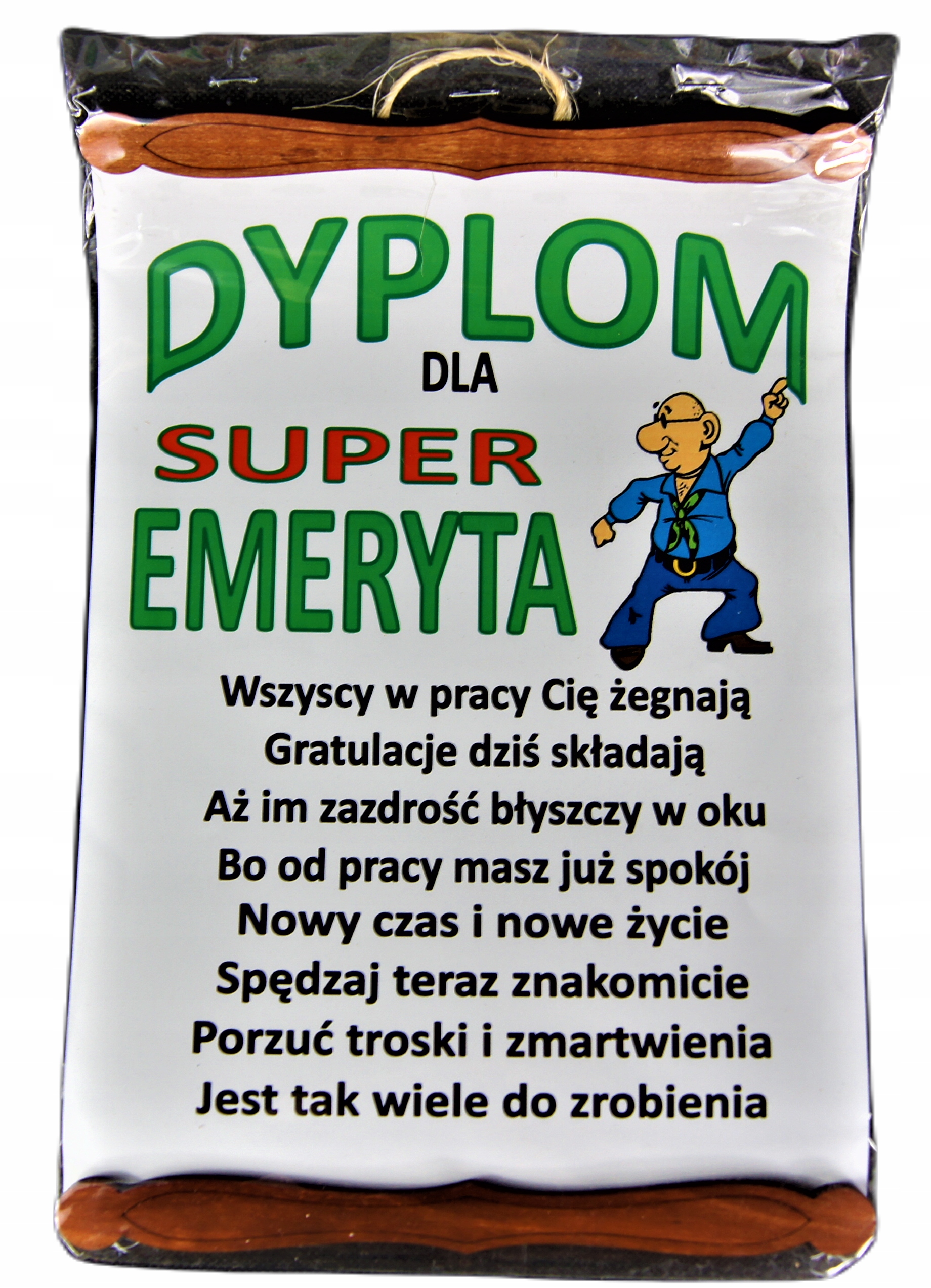 

Śmieszny Dyplom Dla Emeryta