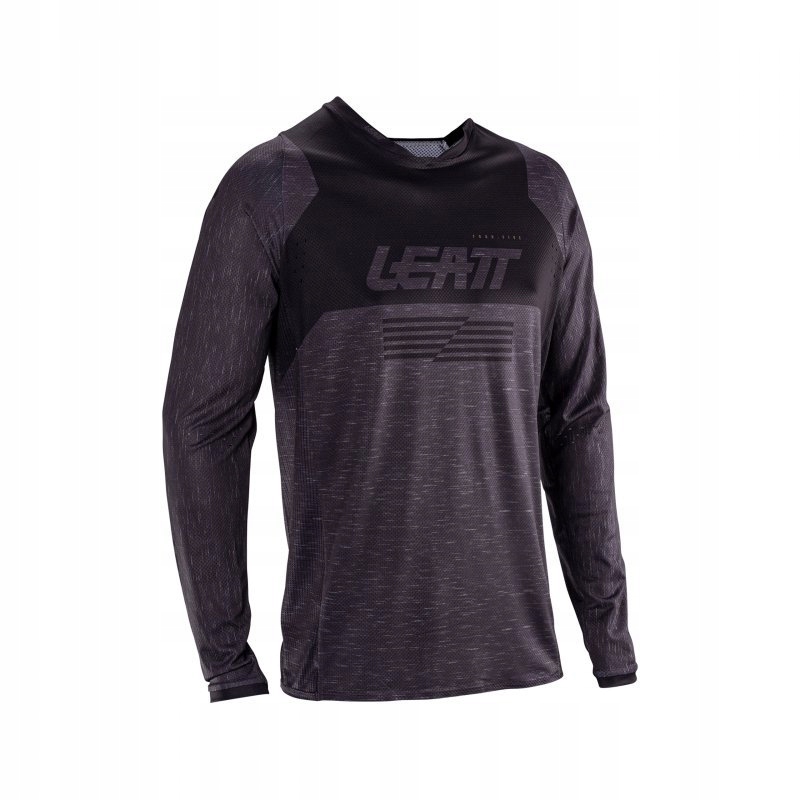 Mikina Leatt Moto 4.5 Lite Stealth Black Grey L