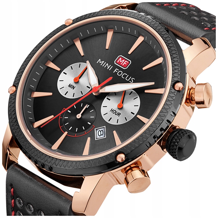 Pánské hodinky Mini Focus analog data chronograf