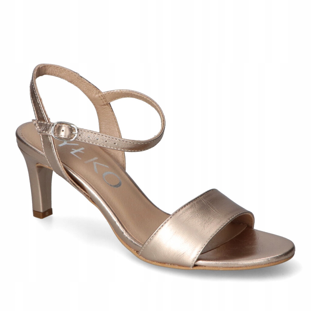 Sandály Ryłko 6TG65_T9_3TF Platinové lico 37