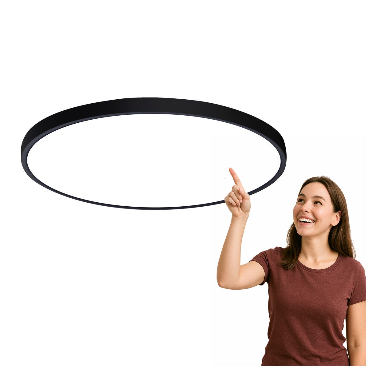 Stropní Svítidlo 32W Alata PLF-72836-400R-32W-BL Italux