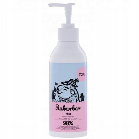 

Naturalny balsam do ciała Rabarbar i Róża 300 ml