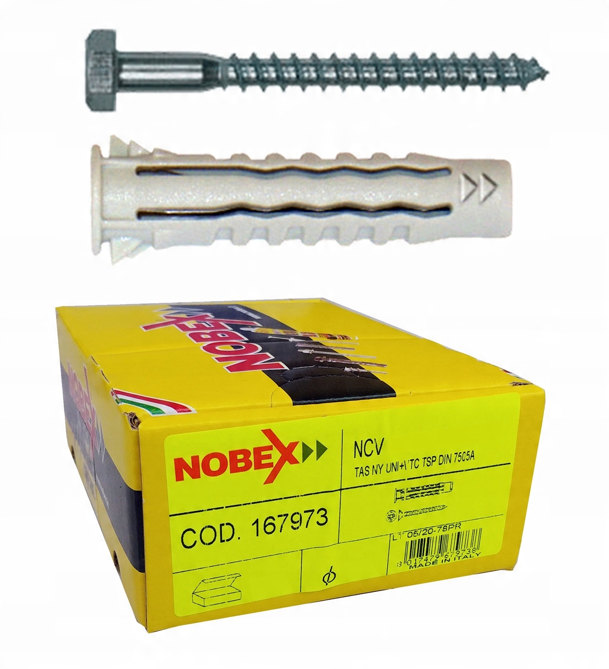 

Kołki rozporowe uniwersalne Ncv-te 10x60 50 szt.