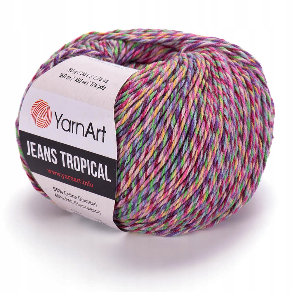 Włóczka YarnArt Jeans Tropical 621