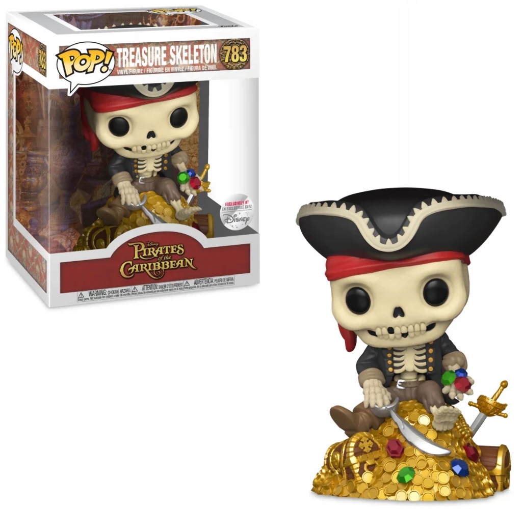 Funko Pop! Disney Piráti z Karibiku Kostra na truhle s pokladem
