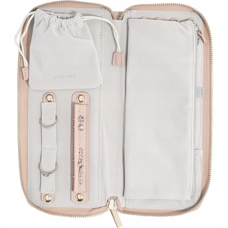 Organizér Na Šperky cestovní růžový Classic Stackers