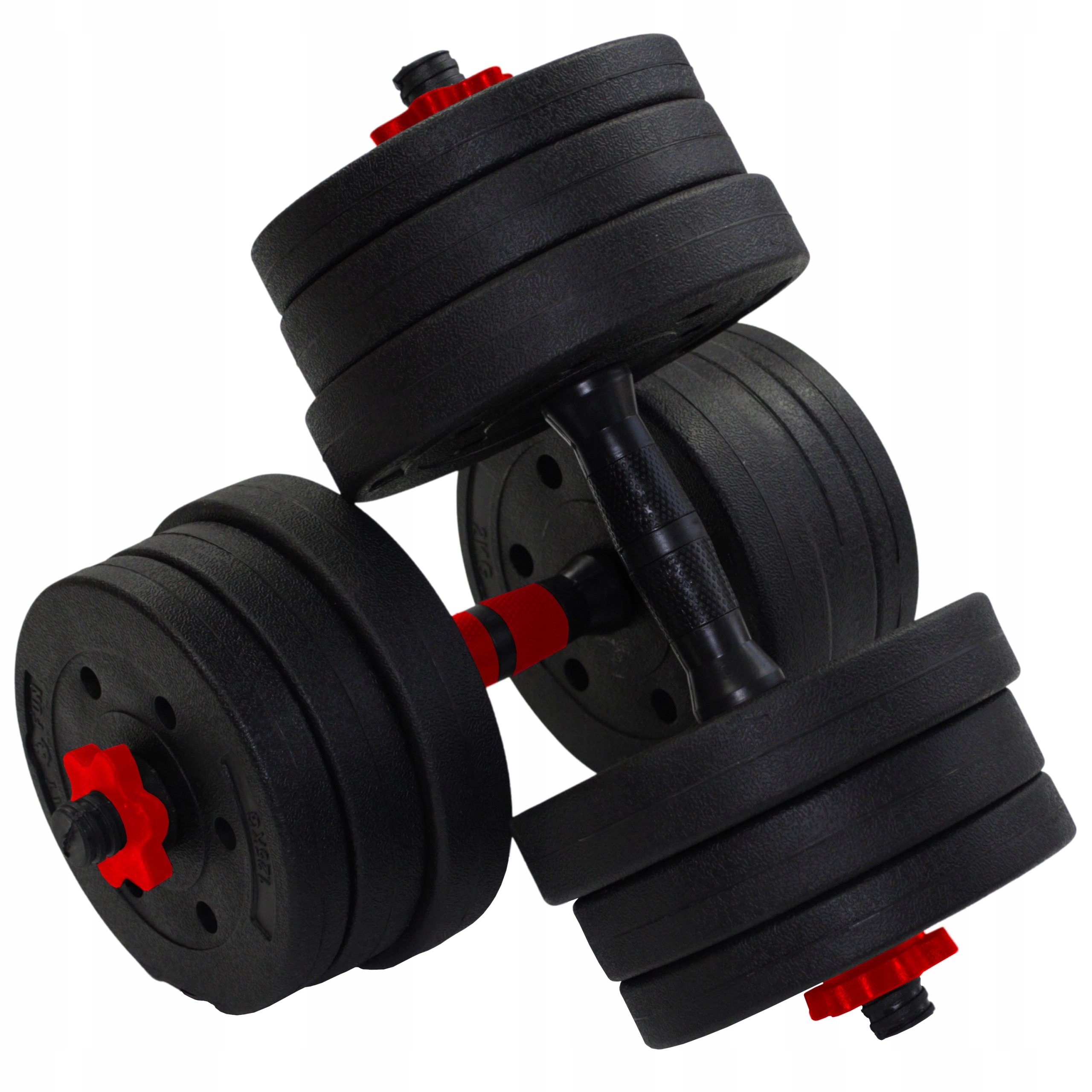 HANTLE 20KG ZESTAW 2x10KG SZTANGA GRYF ŁĄCZNIK Waga 2x 10 kg