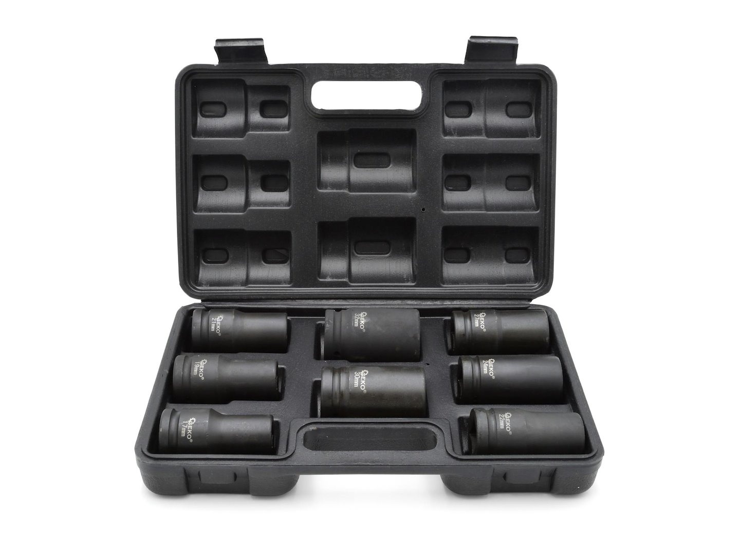 Zestaw nasadek udarowych Geko 3/4" 17-32mm 8el.