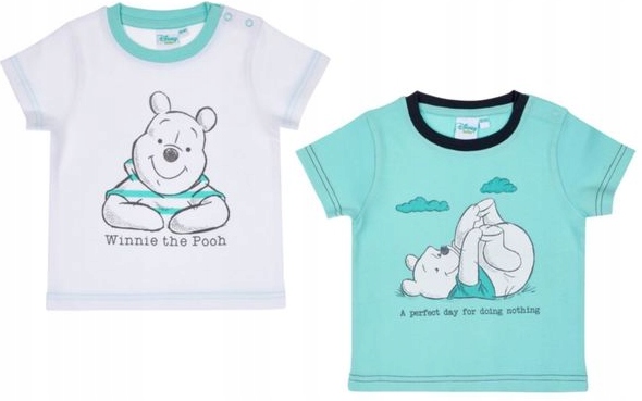 

Kubuś Puchatek T-shirt, koszulki 2 pak r 74-80 cm