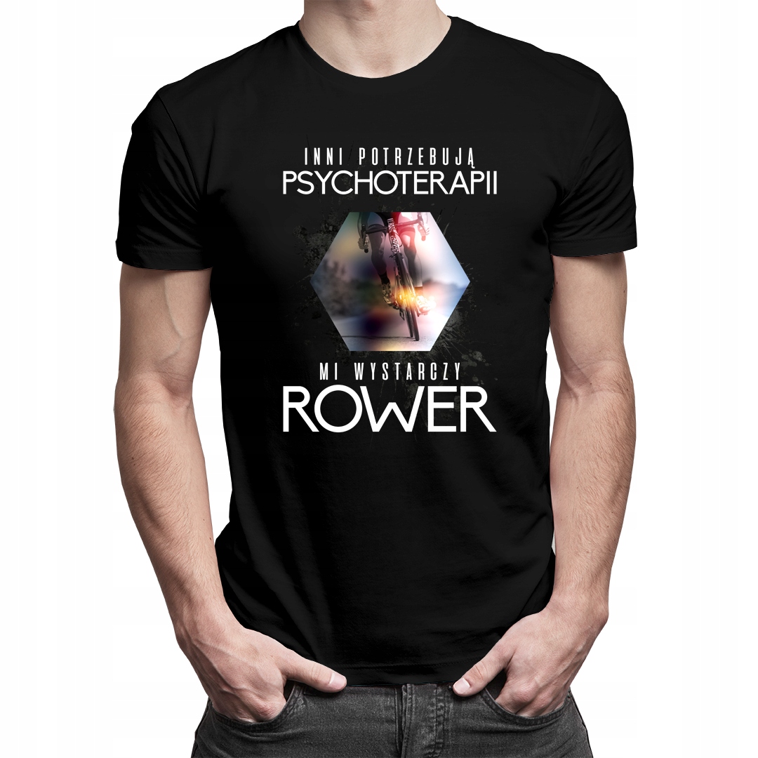 

Męska koszulka - prezent dla fana rowerów