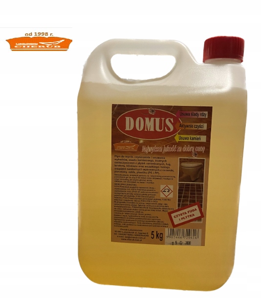 Levně Tekutý přípravek Domus 5 l – multifunkční čištění