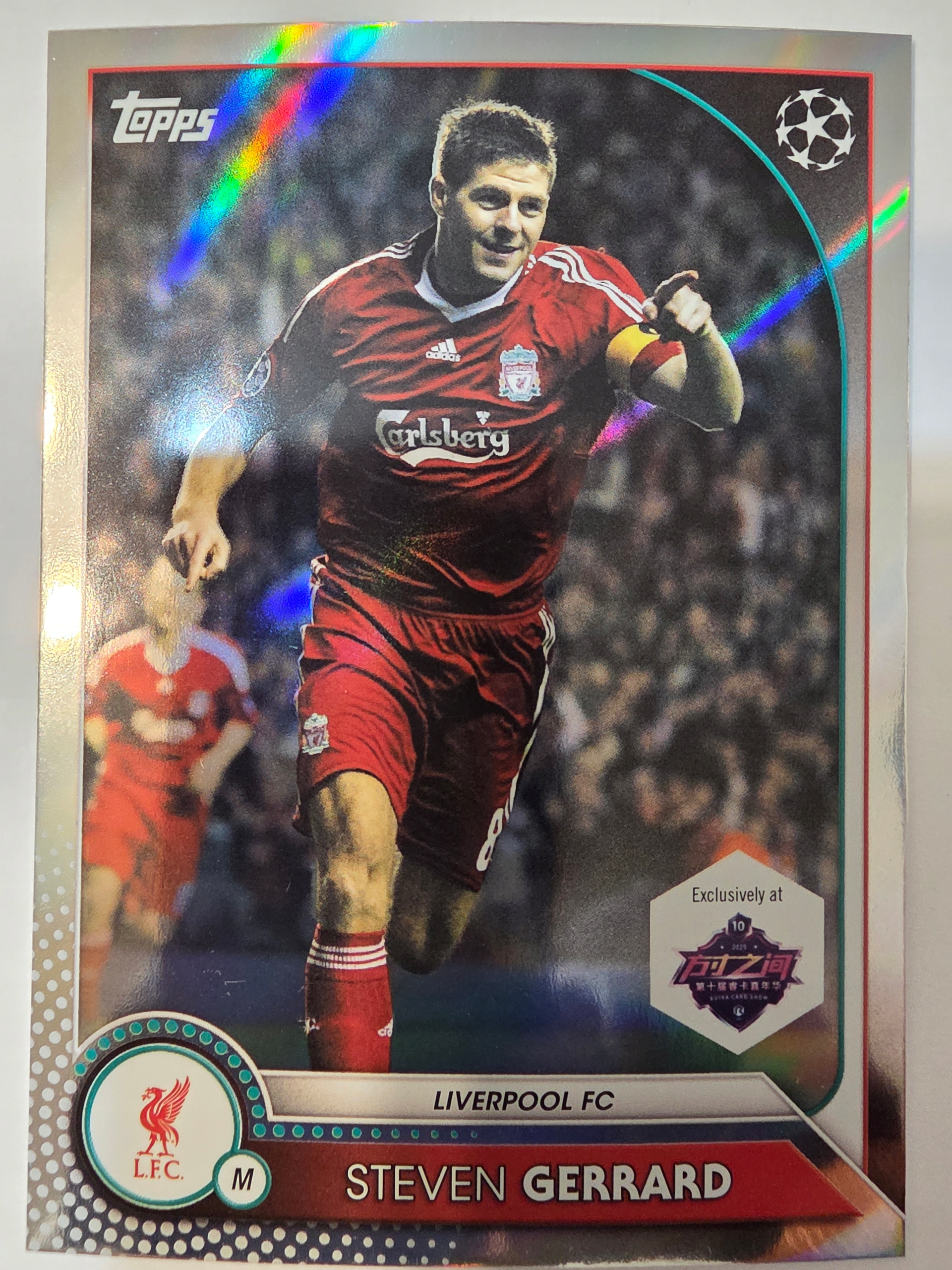 2025 Topps Ucc Ruika Steven Gerard Liverpool Legends /a