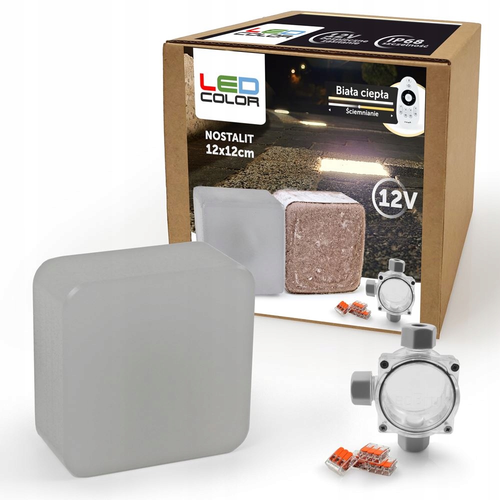 Oprawa do kostki brukowej LED Nostalit 12 BD 12V