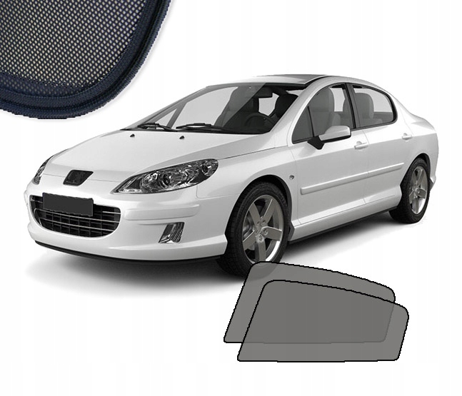 ZASLONKI DEDYKOWANE DO PEUGEOT 407 SEDAN 2004 2011