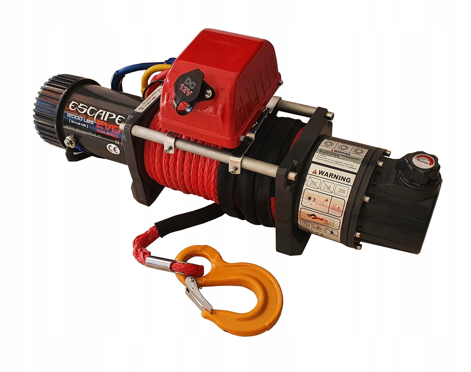 Лебедка EscapeEVO 12000 lbs DualSpeed lin.Синт.