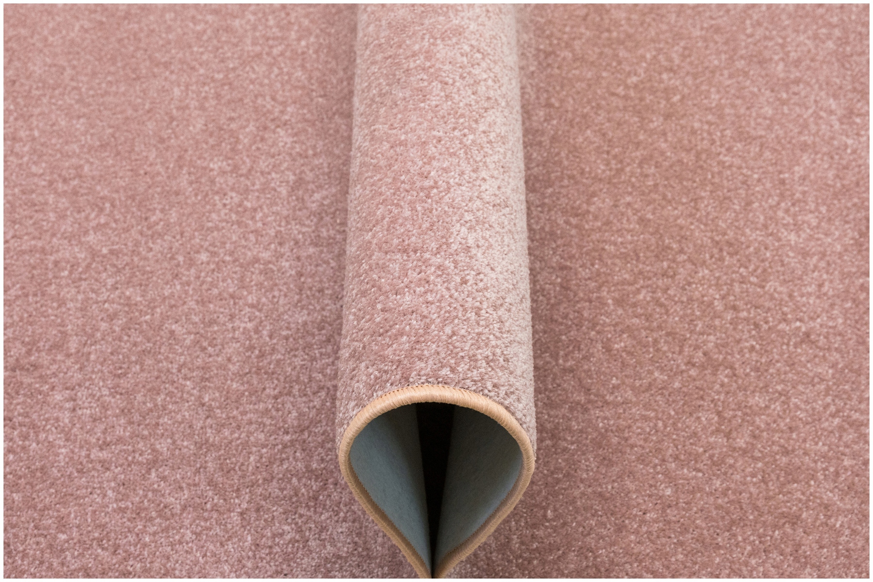 Dywan Dynasty Pastelowy Pudrowy Róż Do Sypialni Dziecięcej Filc 200x200 cm