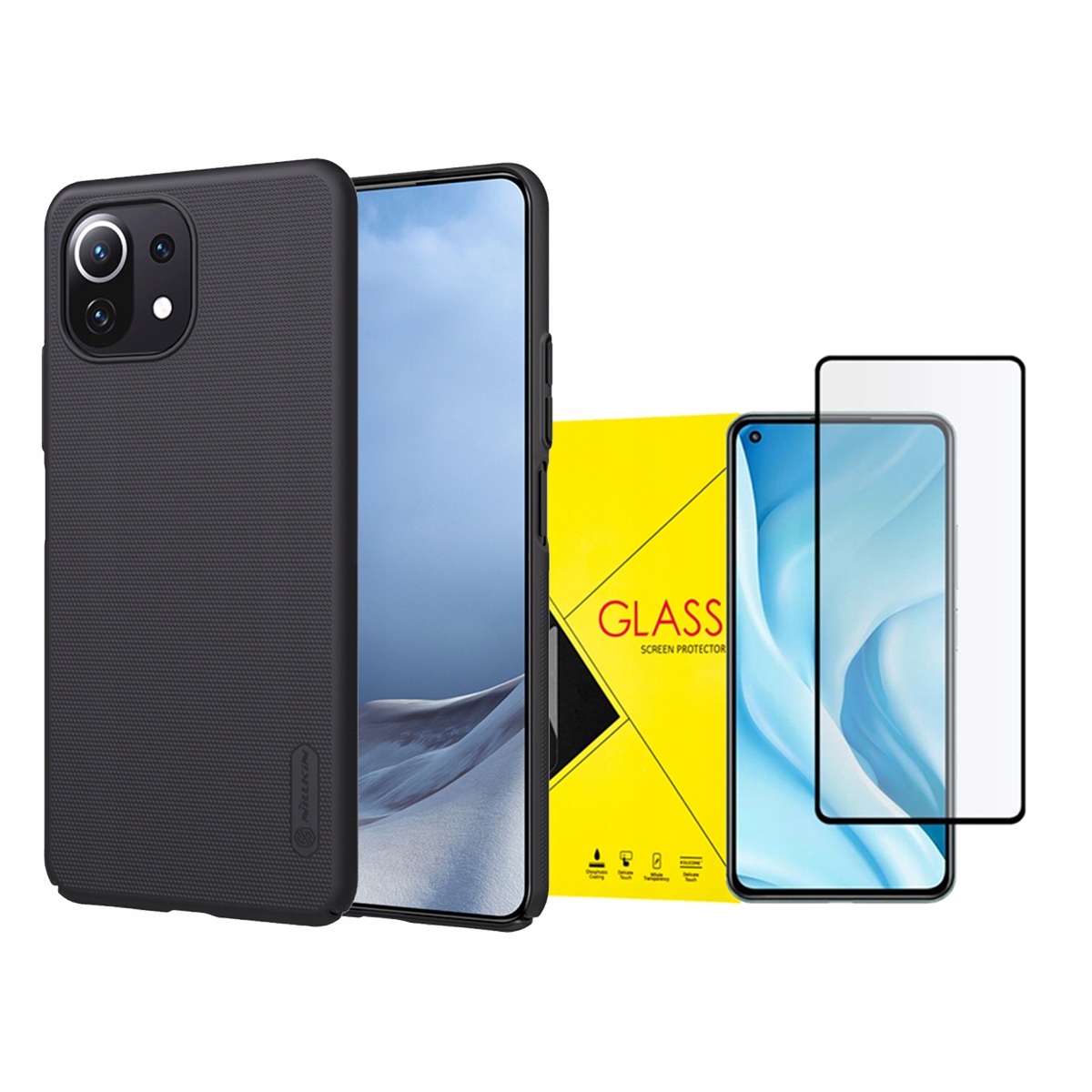 

Nillkin Etui Do Xiaomi MI 11 Lite/lite 5G + Szkło