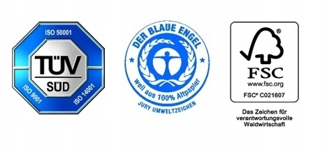 Papier Ksero Ekologiczny A4 80g LETTURA 2500 arkuszy Format papieru format A4