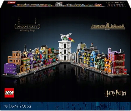 stavebnice Lego Harry Potter 76444 Kouzelné obchody na Úhlové ulici