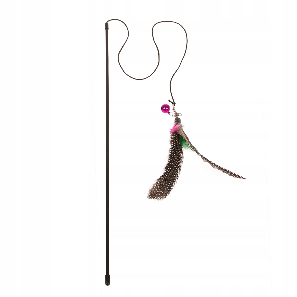 

Wędka Zabawka dla Kota Pióra, 127cm wytrzymały