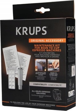 Zestaw Czyszczący Do Konserwacji Ekspresu Krups XS5300 Odkamieniacz F054
