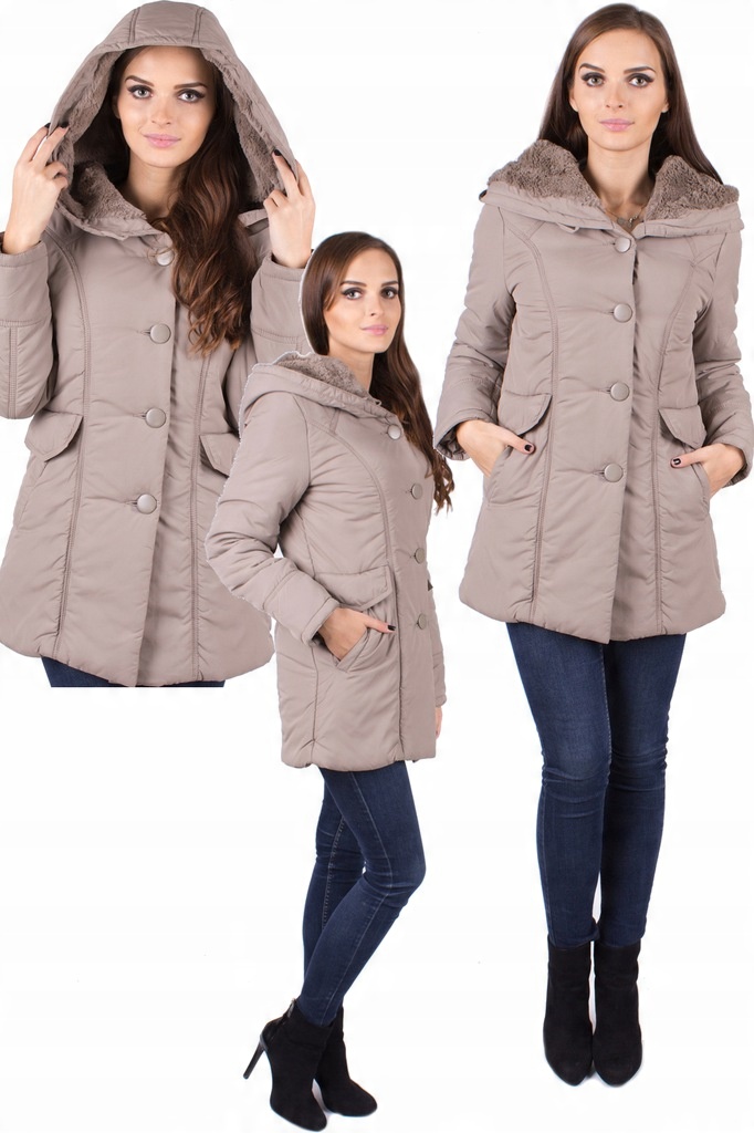 

KURTKAParka Futro Kaptur Hit K1141SCAP HURT-59,99