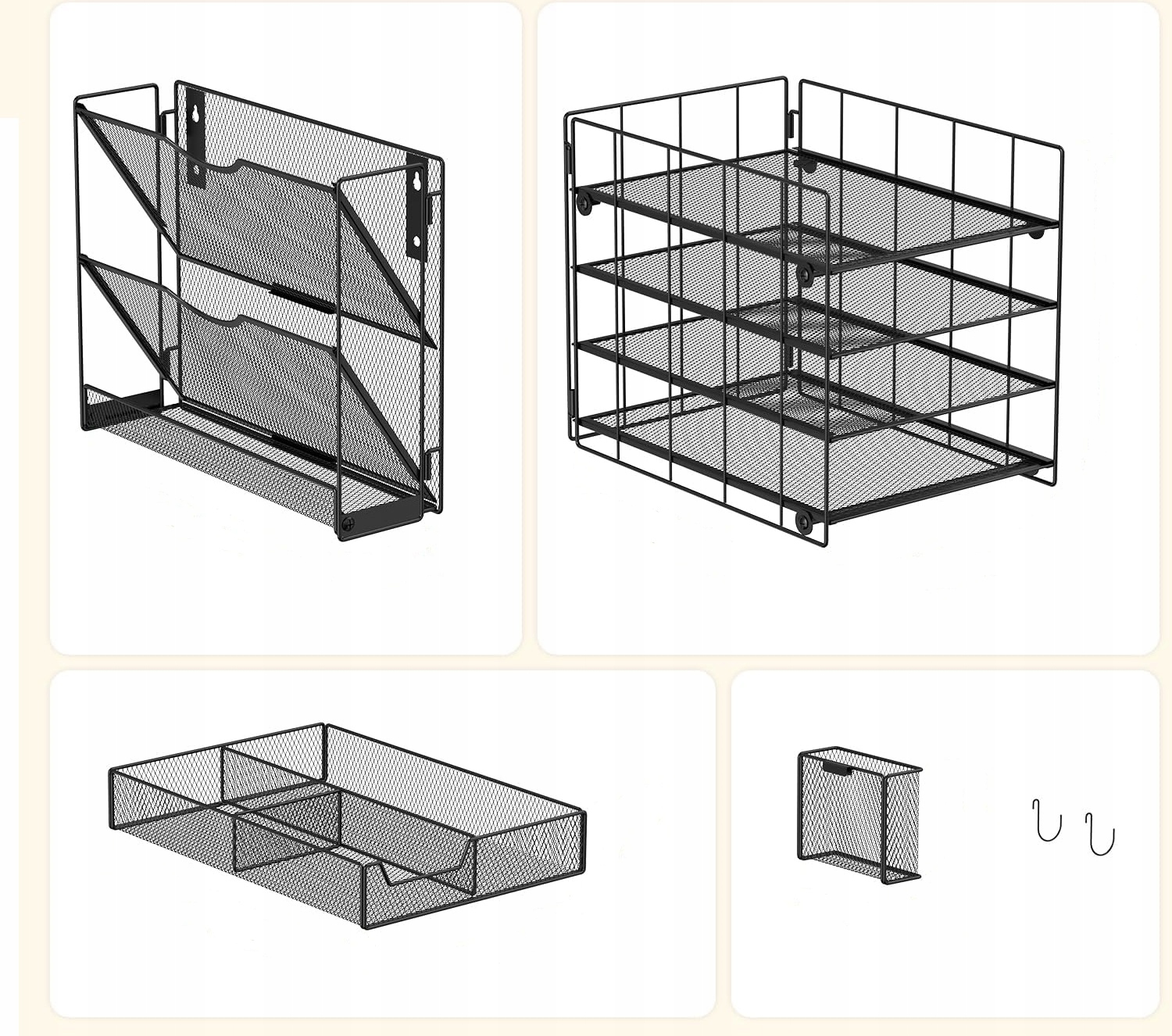 Wattne Organizer na Biurko z Uchwytem na Dokumenty Kod producenta B0CLLQ7YP6