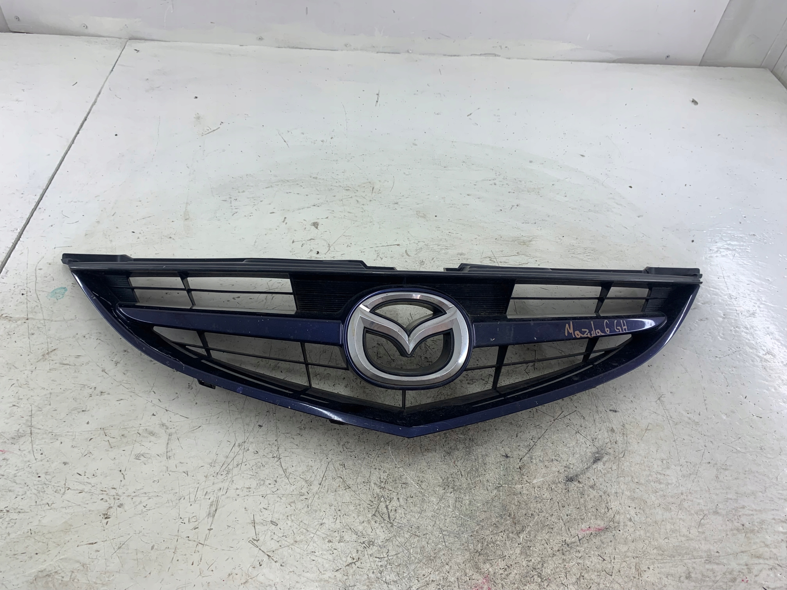 MAZDA 6 GH grill grille radiator DYNAMIC SPORT blue