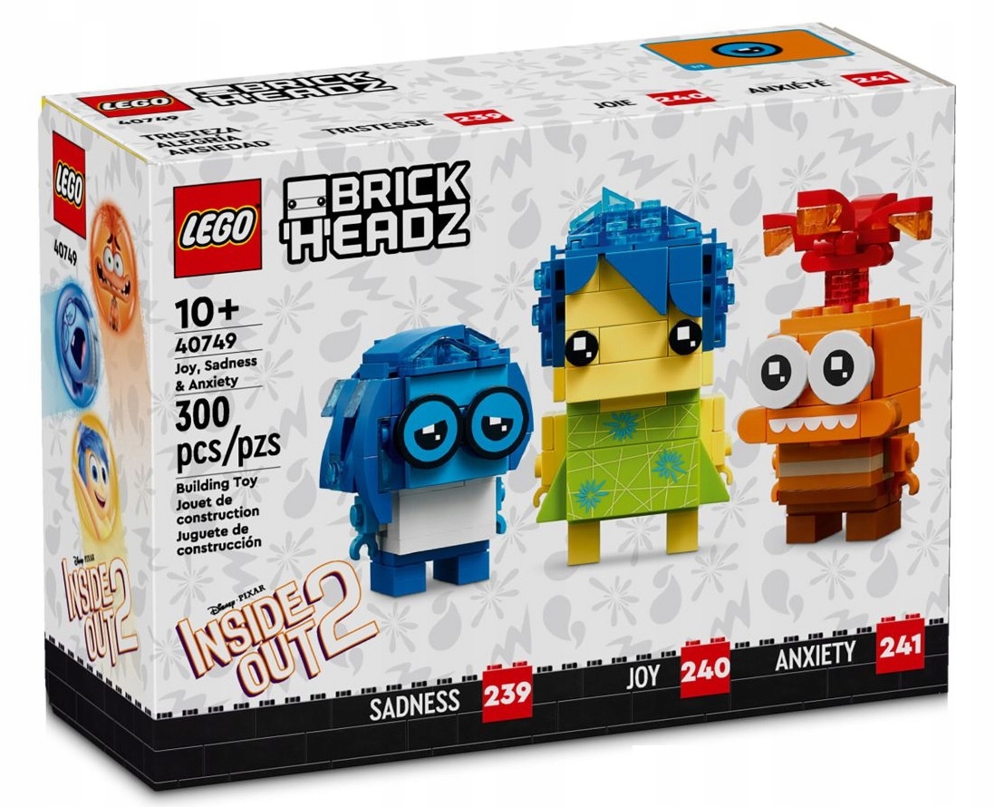 LEGO 40749 Radość, Smutek i Strach