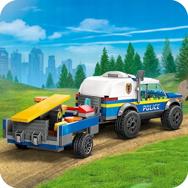 LEGO CITY SZKOLENIE PSÓW POLICYJNYCH KLOCKI LEGO POLICJA FIGURKI PREZENT Płeć chłopcy dziewczynki unisex