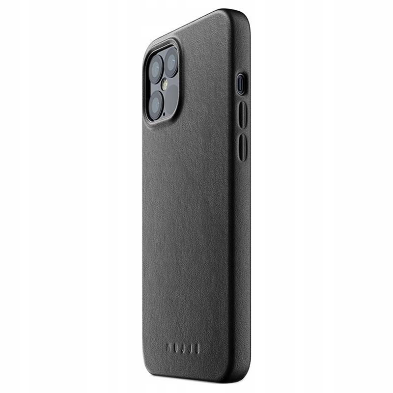 

Mujjo - Etui skórzane do iPhone 12 Pro Max czarne