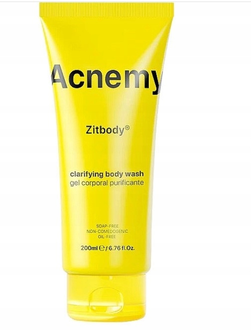 Acnemy Zitbody Żel Do Mycia Ciała z Kwasami do skóry trądzikowej 200