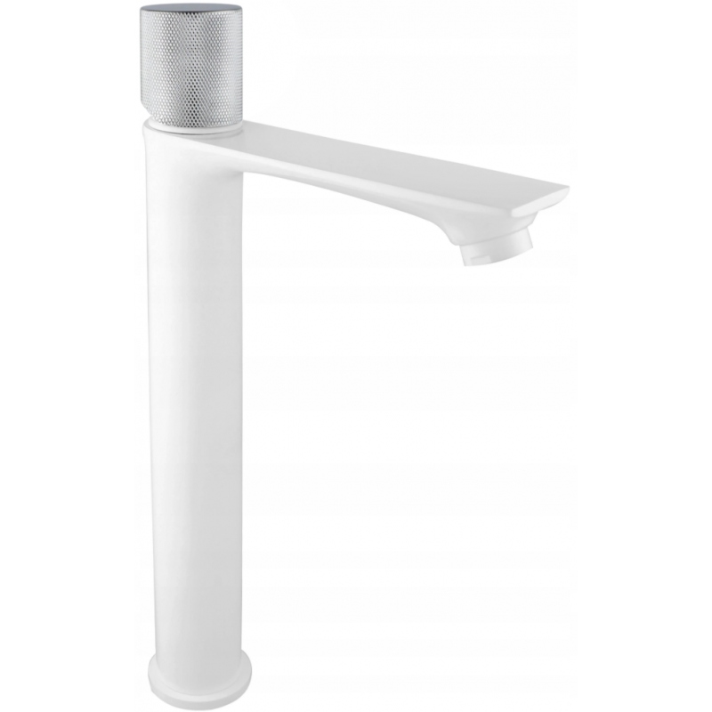 Mexen Royo One vysoká umývadlová batéria, biela/chrómová