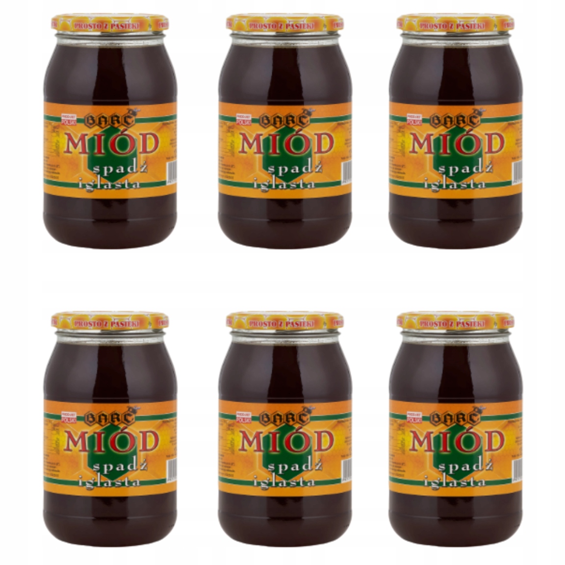 Levně Sada jehličnatých medů 1250 g 6 kusů, čerstvé a aromatické