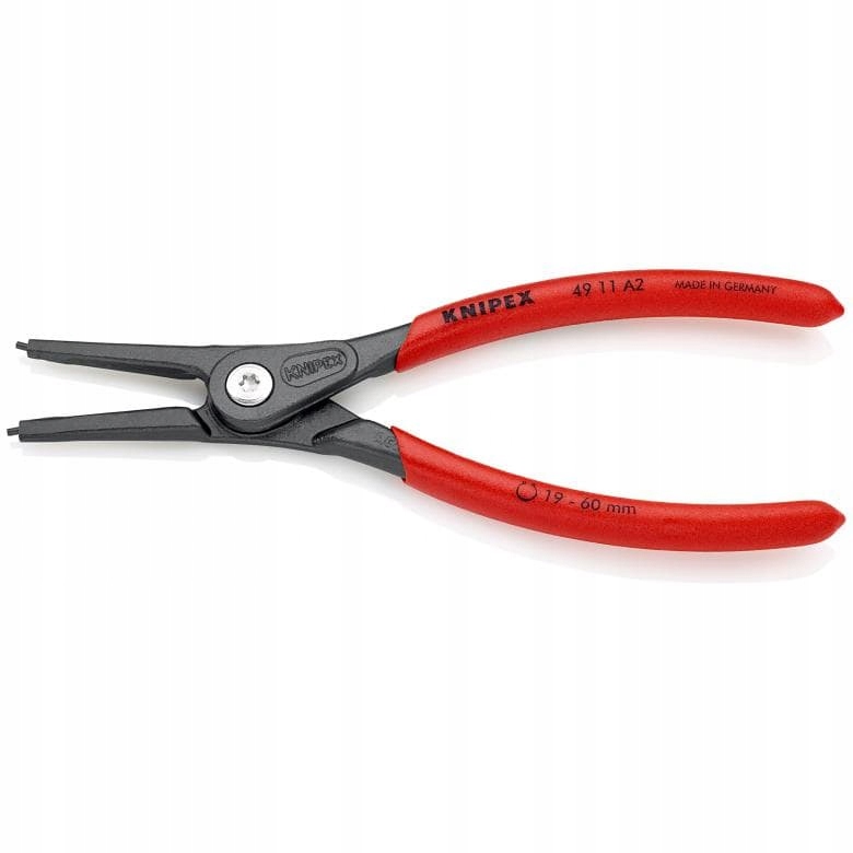 

Knipex 49 11 A2 Szczypce do pierścieni segera zew