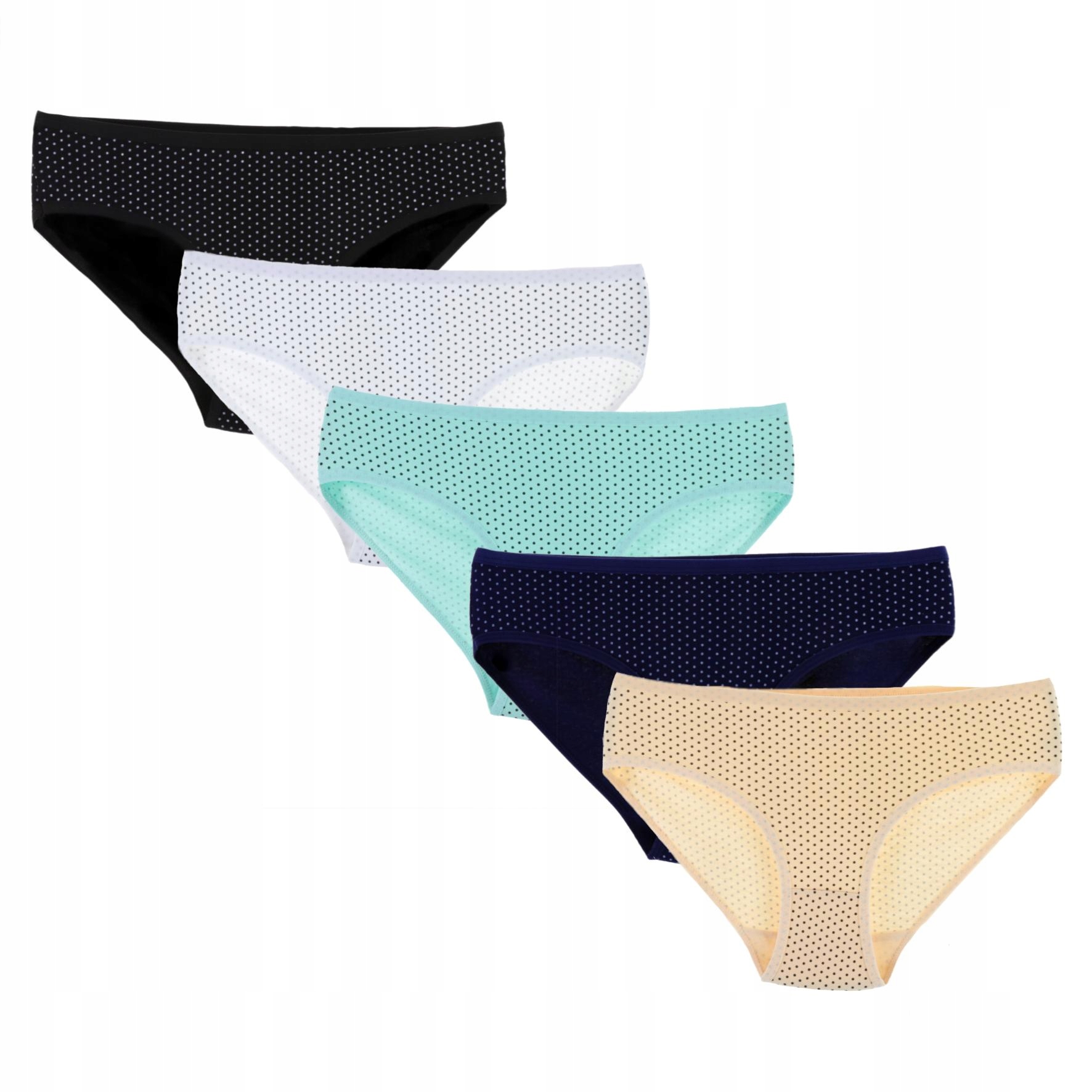 

4x Majtki Figi Damskie Moraj Bawełna Klasyczne
