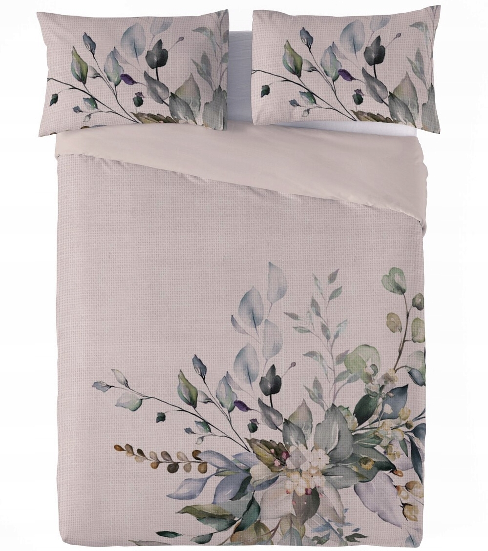 Povlečení 160x200 2 povlečení 70x80 Linen TM0164_03 květy Matex