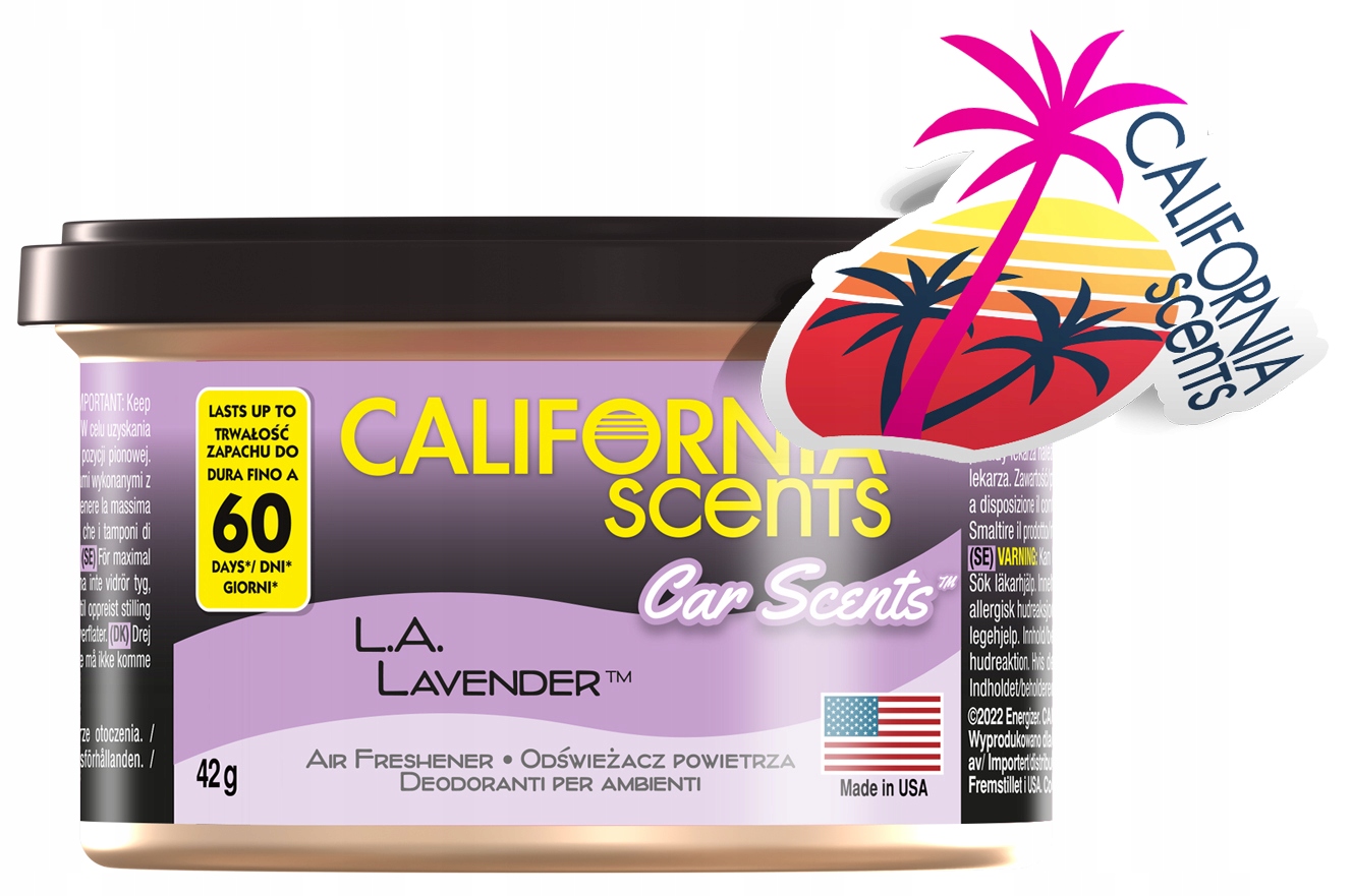 

California Car Scents zapach Lavender Gratis!