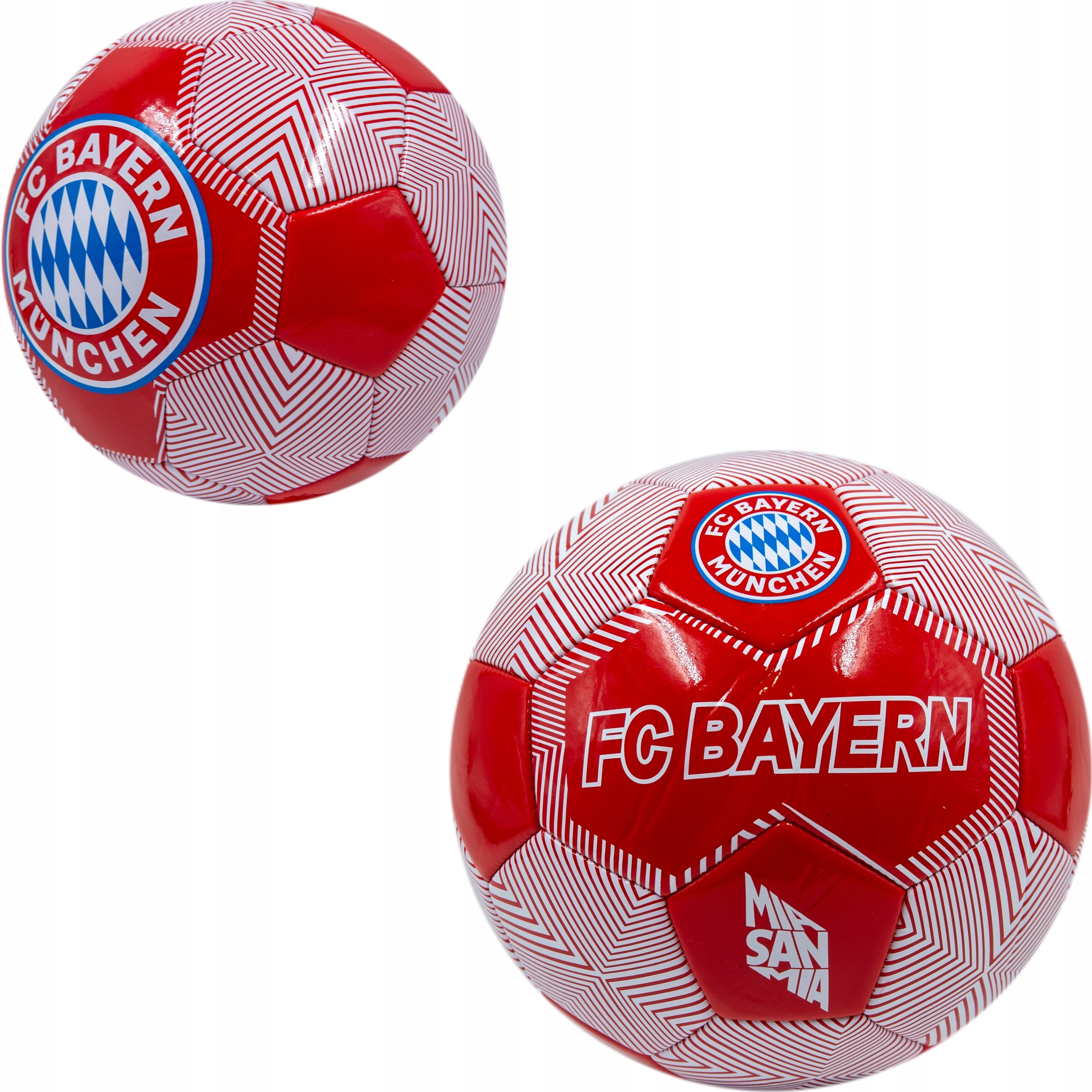 Piłka Nożna Bayern München Szyta Maszynowo Rozmiar 5