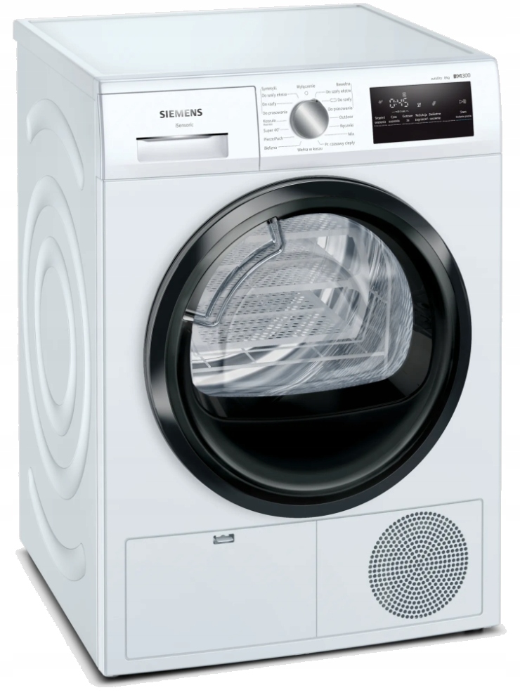 Siemens Suszarka do ubrań wolnostojąca WT45HVEEPL 8KG